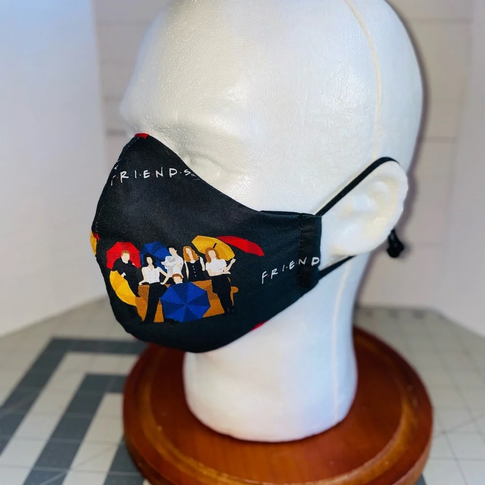 FRIENDS The television series tv show F.R.I.E.N.D.S Central Perk face mask glam